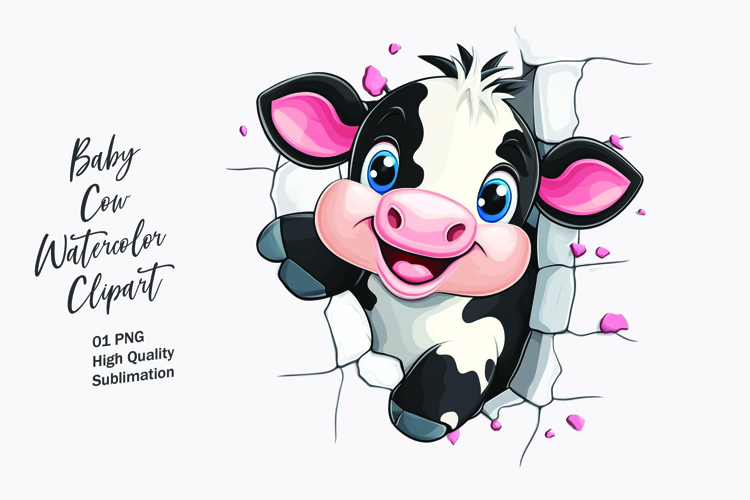 Cow Print Clipart Image 2
