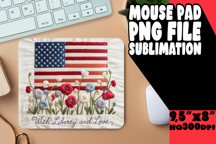 Patriotic Sublimation Design
