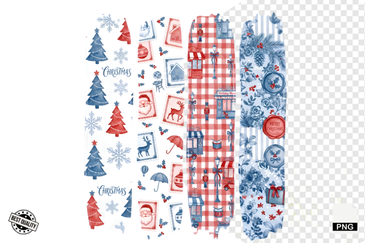 Christmas Brushstrokes Clipart