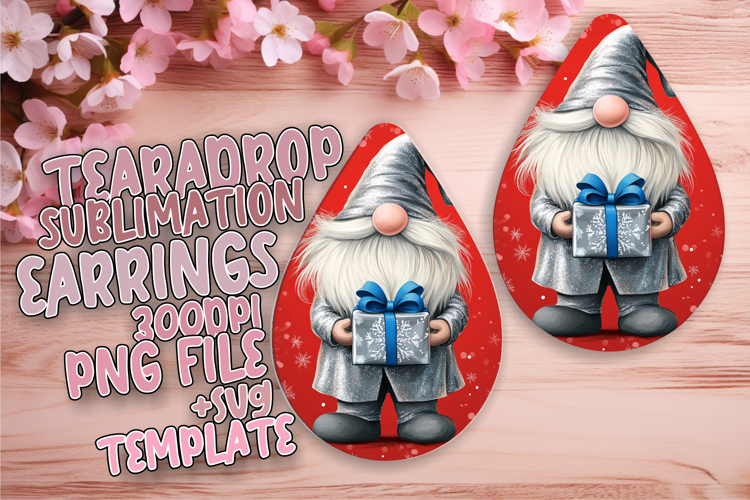 Lovely Teardrop Design for DIY Projects , Gnome