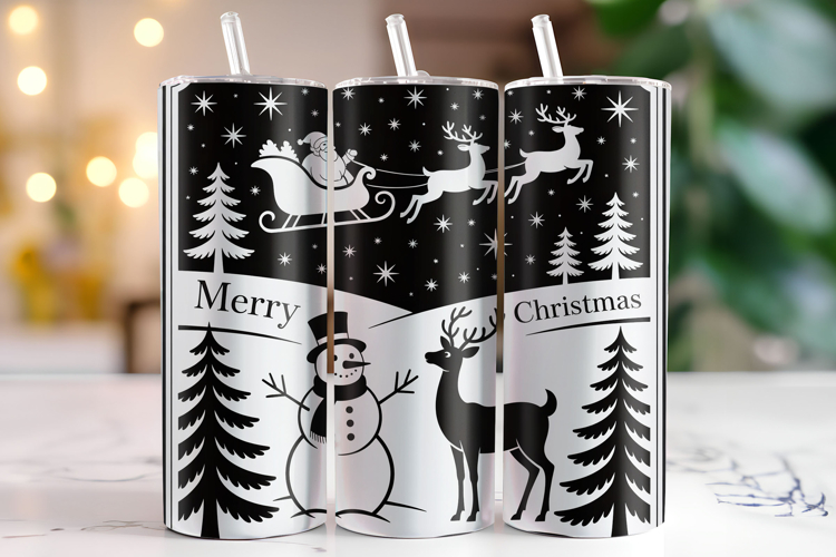 Christmas Tumbler Wrap Image 12