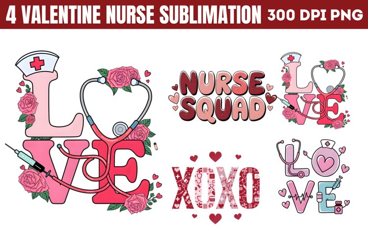 Nurse Sublimation Designs Image 17