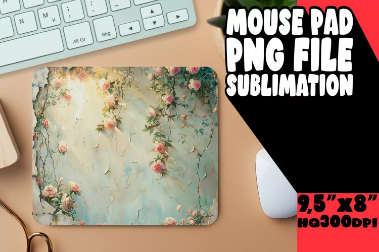 Fairy Tale Forest 3D Mousepad Sublimation