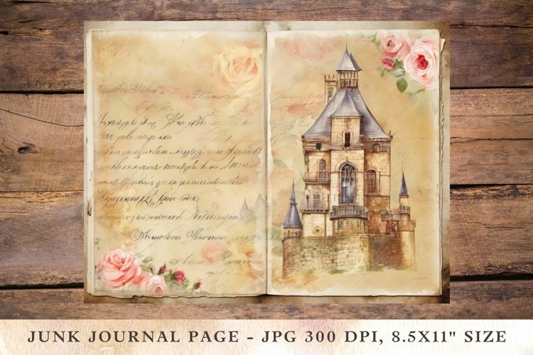 Printable Junk Journal victorian woman girl 6