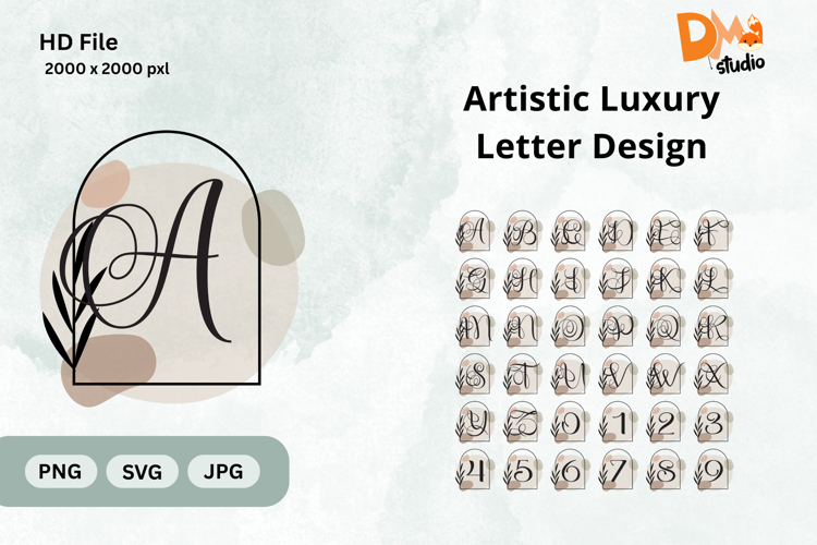 Artistic Alphabet Image 12