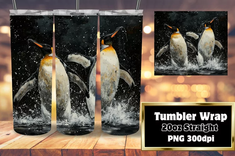 Colorful Avian Art Tumbler Wrap