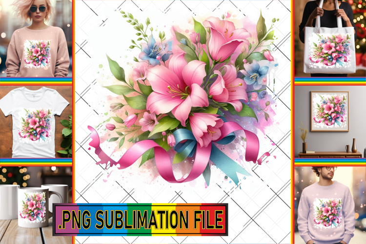 Messy Bun Sublimation Designs Image 9