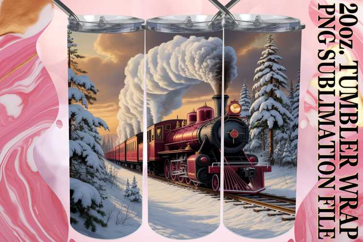 Christmas Tumbler Wrap Image 11