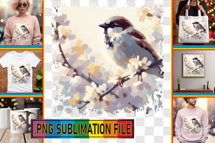 LUMINOUS Sublimation Gift Ideas, Birds