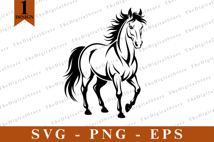 Horse Silhouette Svg Image 11