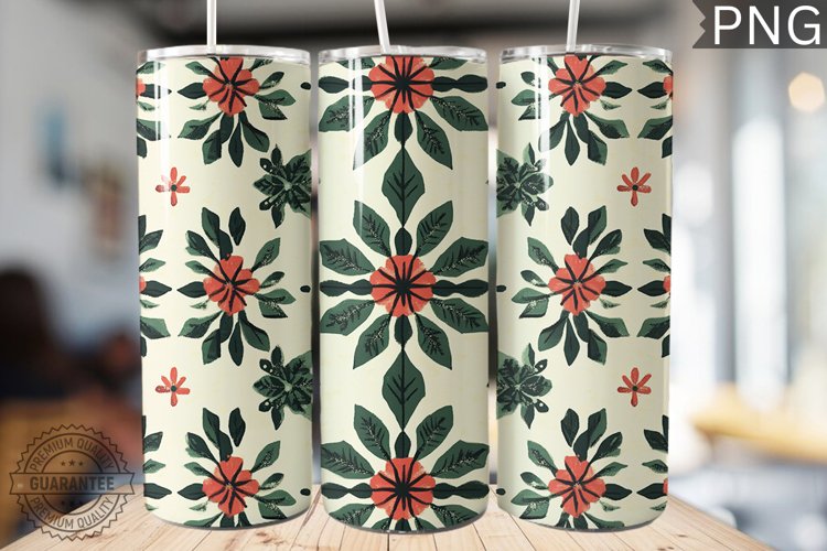 Christmas Tumbler Warp - High Quality 300 Dpi