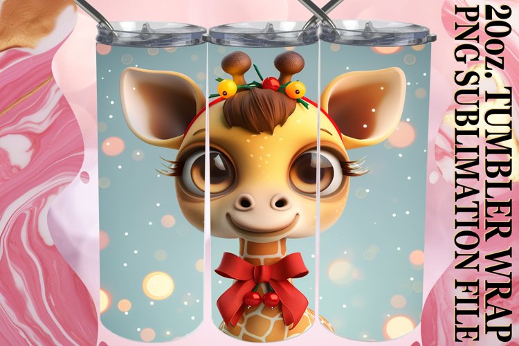 Christmas Tumbler Wrap