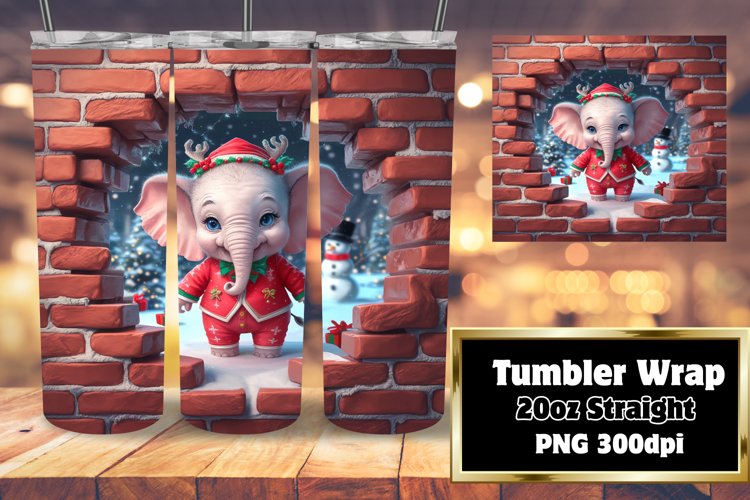 Christmas Tumbler Wrap Image 8