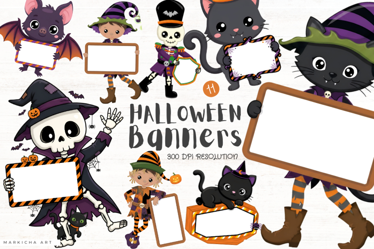 Halloween Party Clipart Image 12