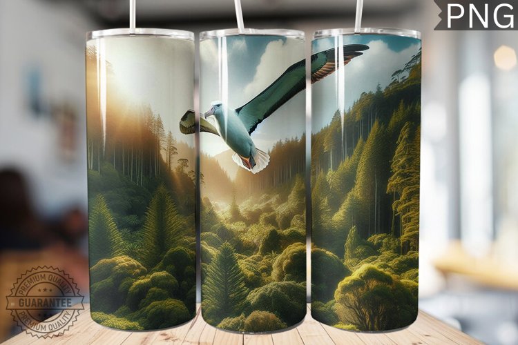 Albatross Tumbler Wrap - Albatross Tumbler Design example image 1