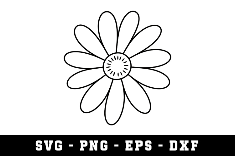 Flower Silhouette Image 12