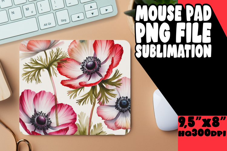 LUMINOUS DESK PAD ARTISTIC TOUCH, Flowers