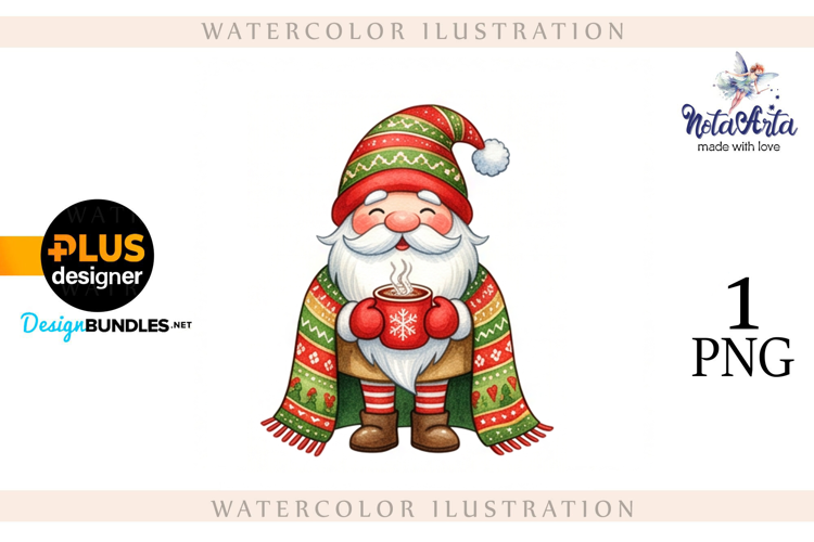 Christmas Gnome Santa