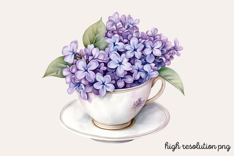 Lilac Illustration Image 11