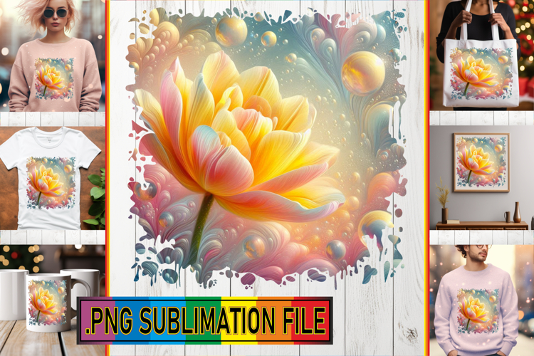 Transparent Background Flower Clipart Image 17