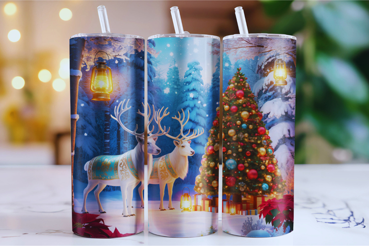 Christmas Tumbler Wrap