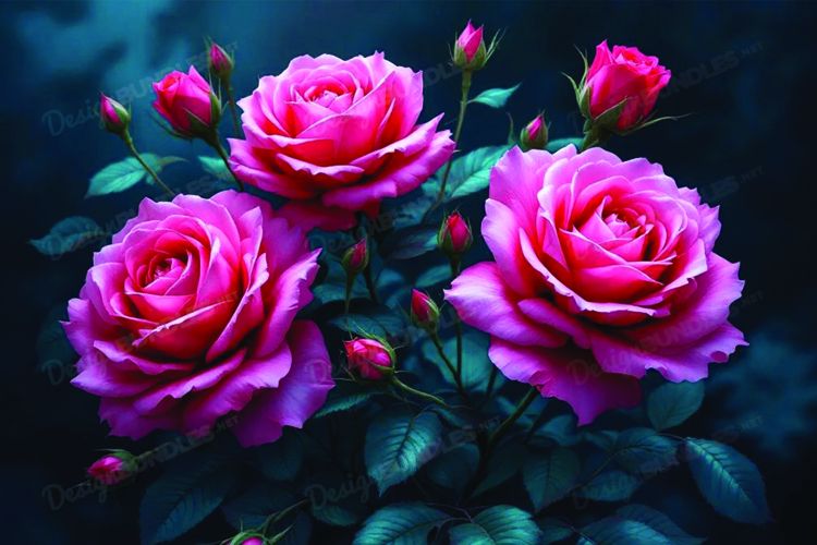 Red Roses Clipart Image 9