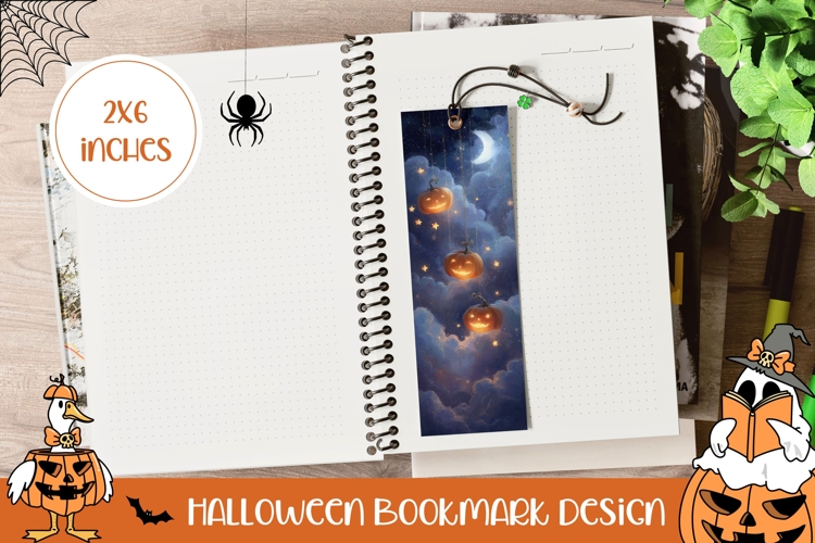 Printable Halloween Bookmark Image 19