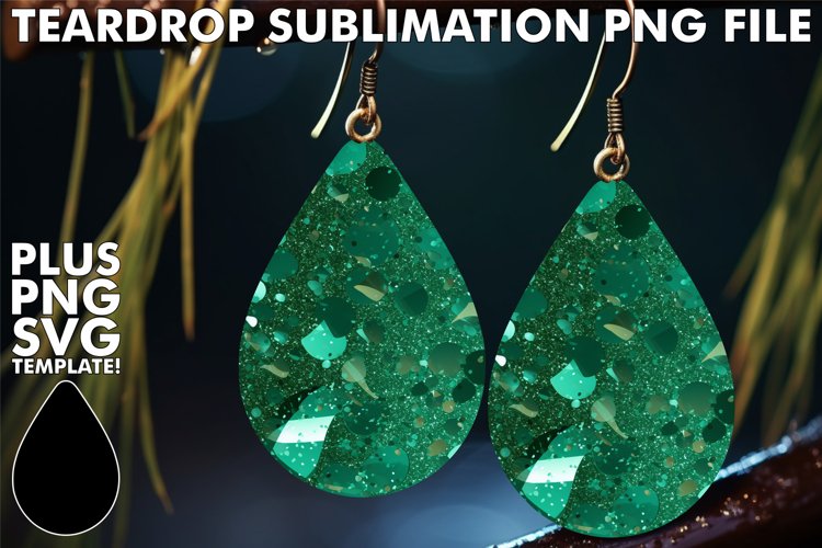 Fashionable Green Glitter Bling