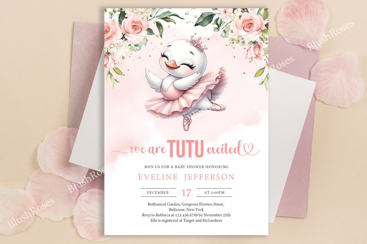 Pink Invitation Template Image 9