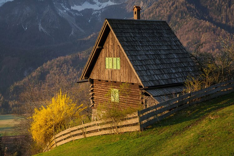 Cottage below the Alps example image 1