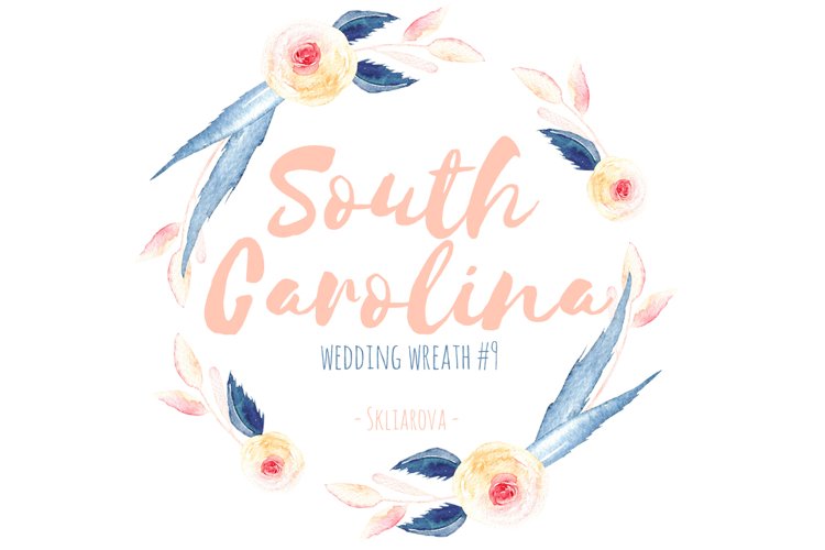 South Carolina. Wreath #9 example image 1