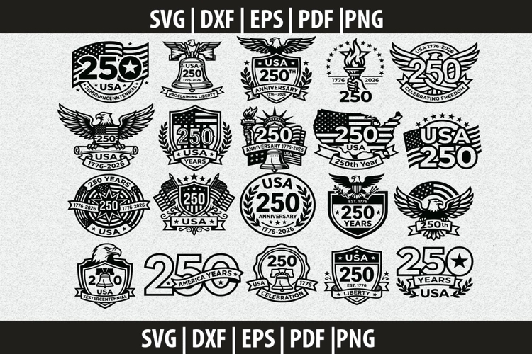 USA label SVG Cricut Cut File