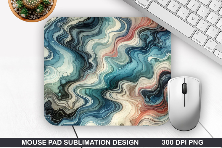 Vintage Mouse Pad Sublimation PNG Design - Mouse Pad PNG