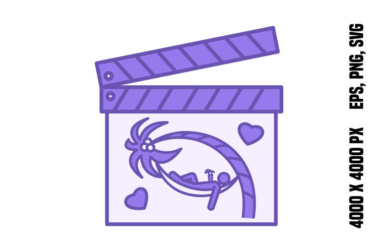 Colored Movie Icon