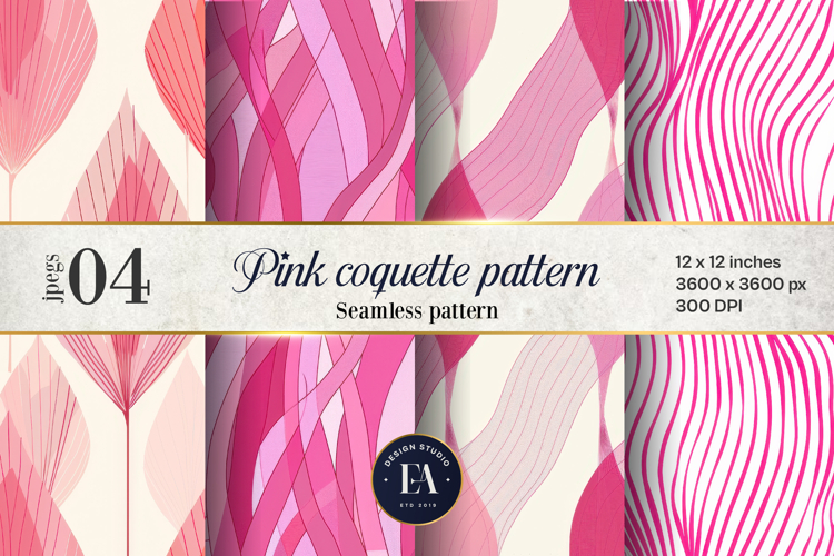 Pink Coquette studded digital paper, Sequin textures