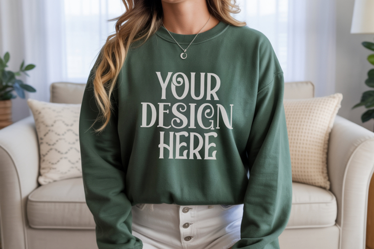 Sweatsuit Mockup Image 9