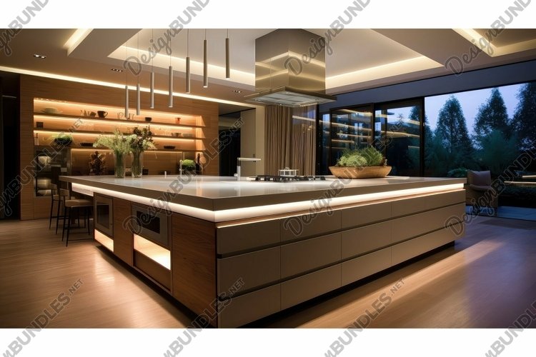 sleek led ceiling light example image 1
