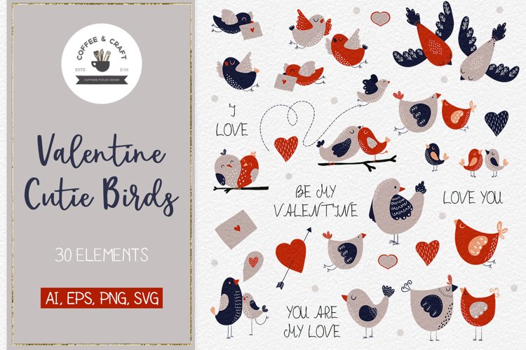 Love Birds Clipart