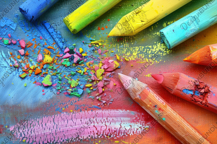 Crayons Clipart Image 5
