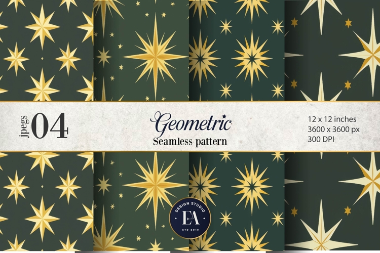 Geometric Seamless Pattern Image 7
