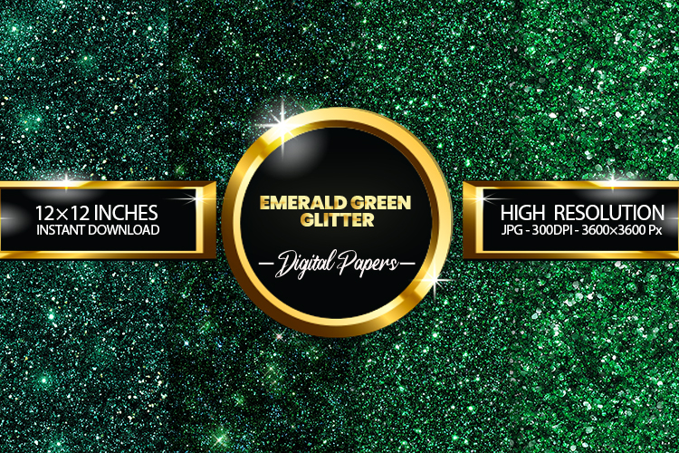 Green Glitter Background Image 19