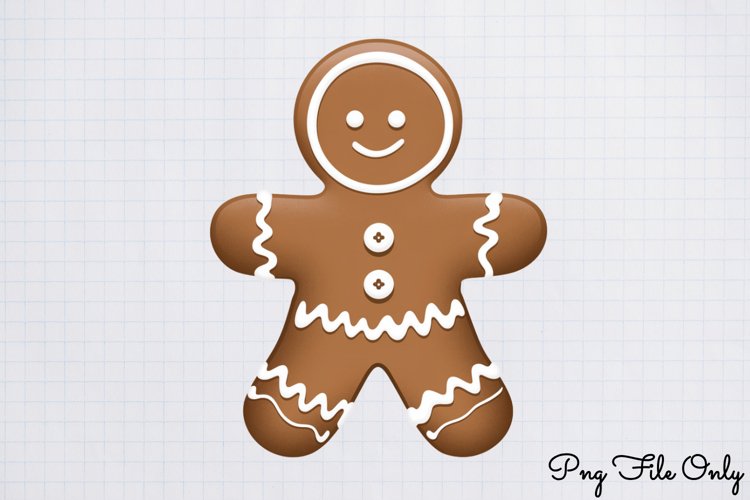 Cute Boho Christmas Watercolor Clipart PNG