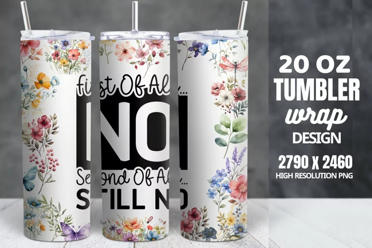 Funny Quotes 20oz Skinny Tumbler Sublimation, Sarcastic