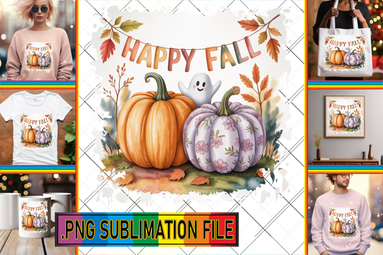 Whimsical TSHIRT Gift Ideas, Pumpkin Watercolor