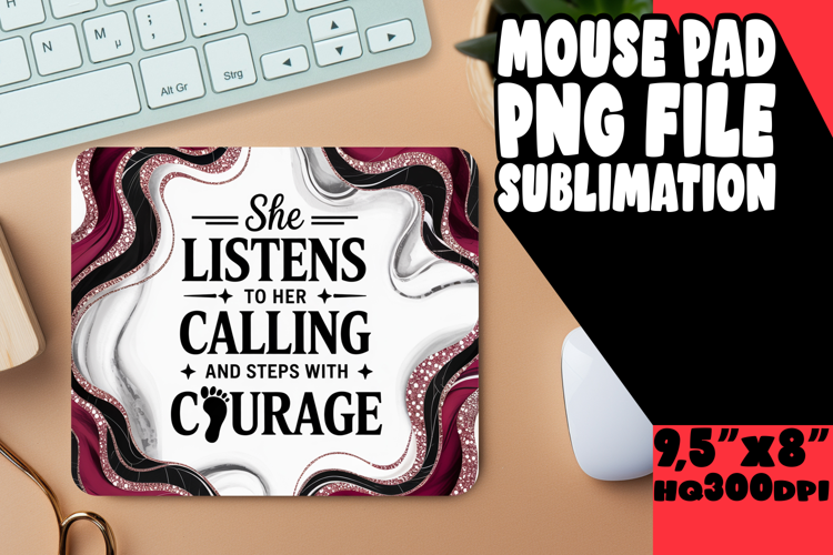 cheerful mouse pad Inspirational PNG, Religious