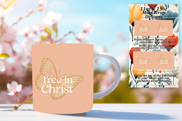 Fun 15oz Mug Wrap Png Artwork , Religious