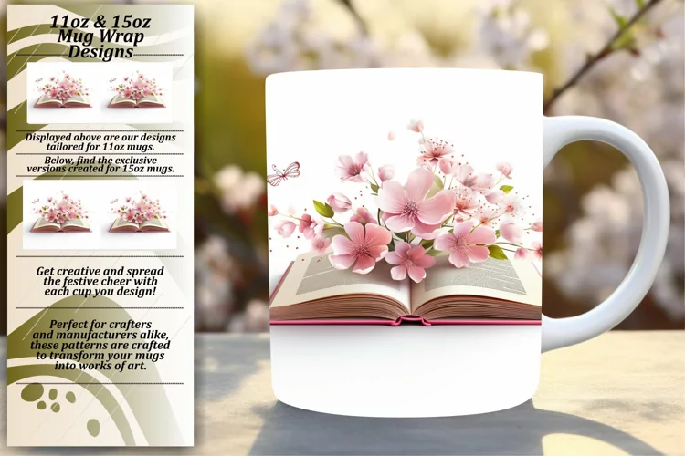 Spring's Tranquil Mug Sublimation