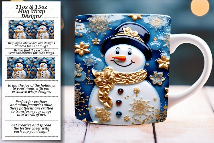 Snowman Sublimation Image 3