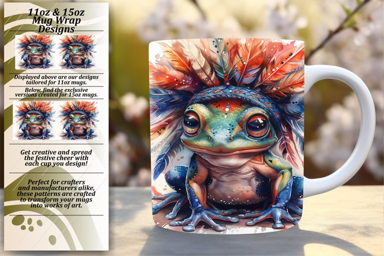 Cheerful Critter Creations: Mug Sublimation example image 1