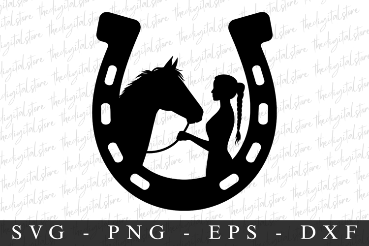 Horse Shoe Silhouette Image 19